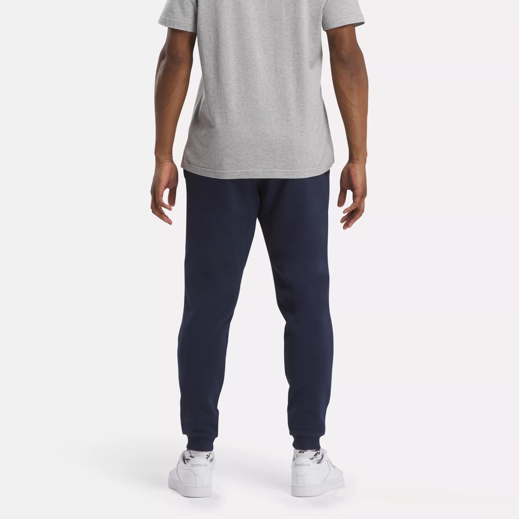 Reebok Identity Small Logo Fleece Joggers - Vector Navy / Vector Navy