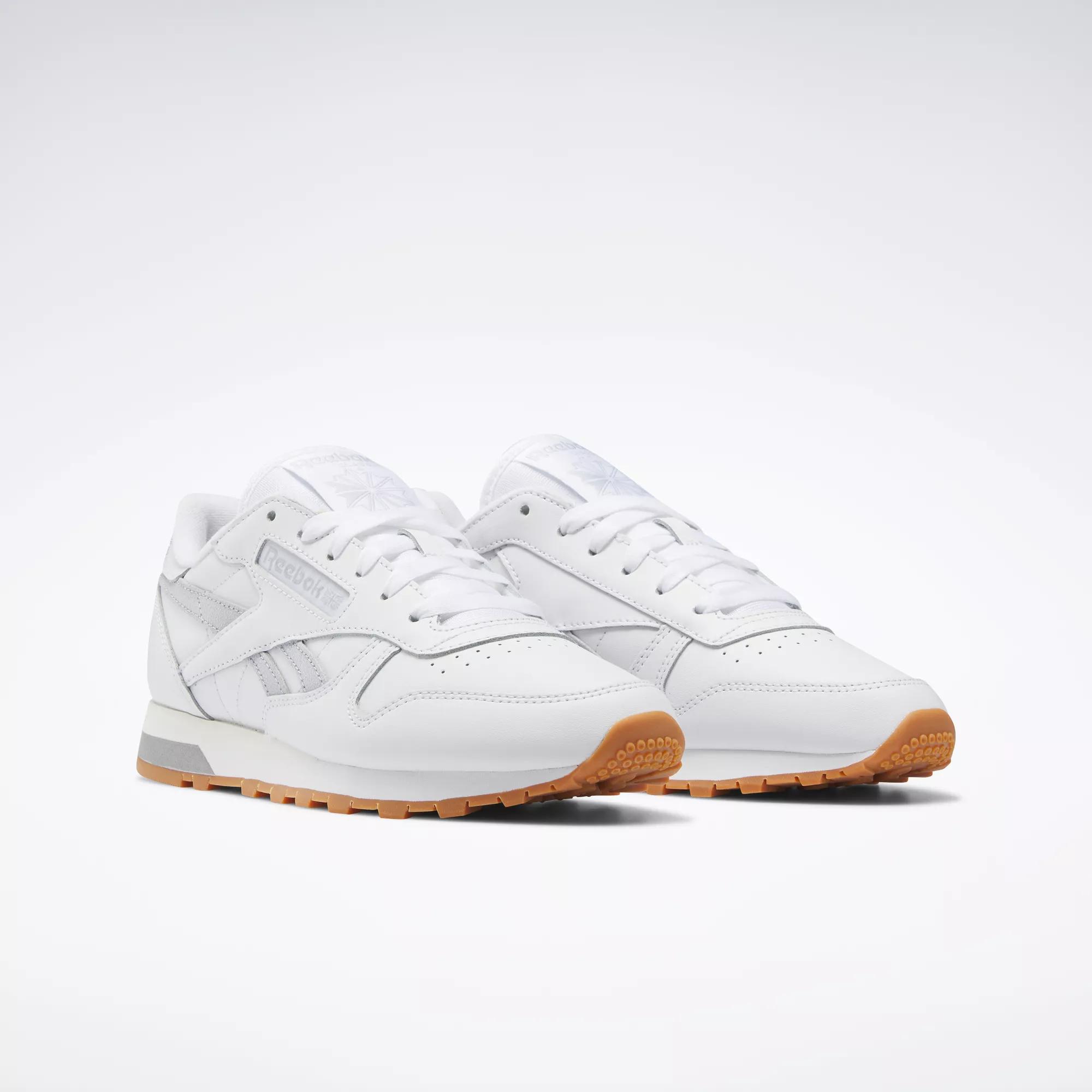 Classic Leather Women's Shoes - Ftwr White / Cold Grey 2 / Chalk | Reebok