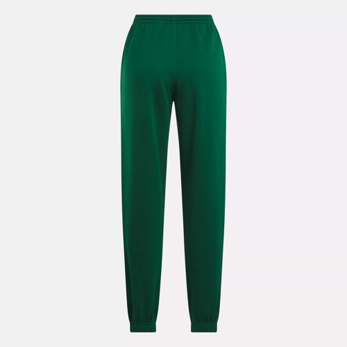 Reebok Identity Small Logo Fleece Joggers - Dark Green