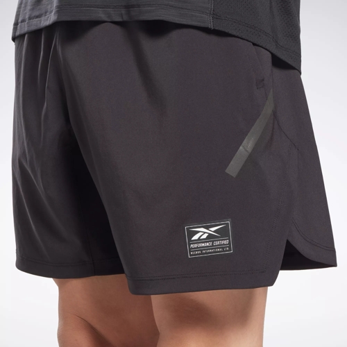 Reebok black cheap shorts