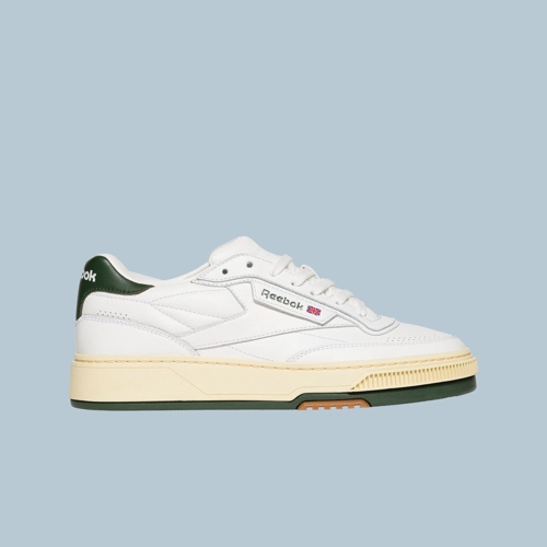 Reebok club c uomo verde deals