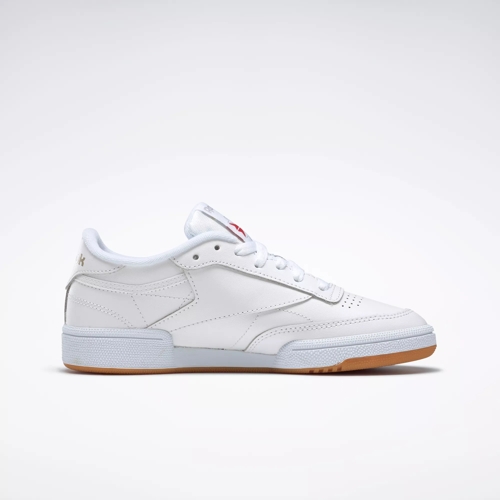 Club C 85 Shoes - White Light Grey Gum Reebok / / 