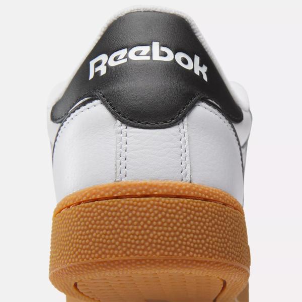 Club C Bulc Shoes - White / Black / Reebok Rubber Gum-03 | Reebok