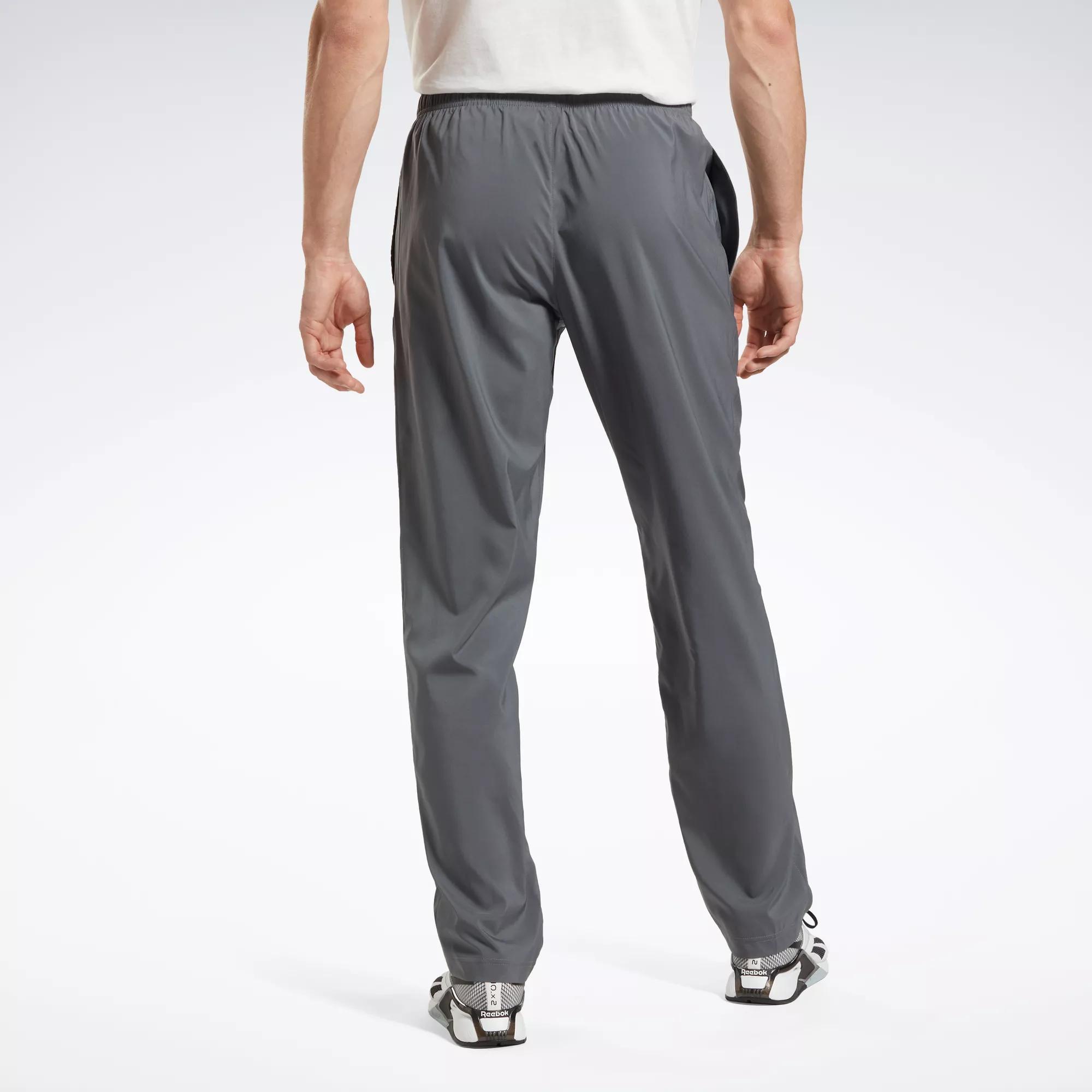 Training Essentials Woven Unlined Pants Cold Grey 6 Reebok