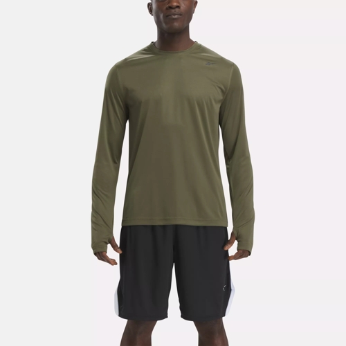 Training Long Sleeve Tech T-Shirt - Army Green