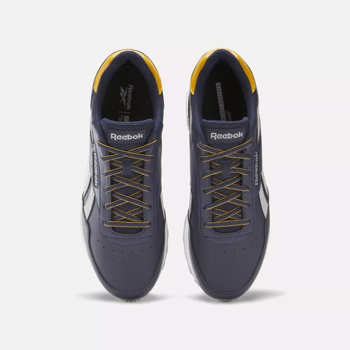 Reebok Rewind Run Shoes - Vector Navy / Retro Gold / Pure Grey 3