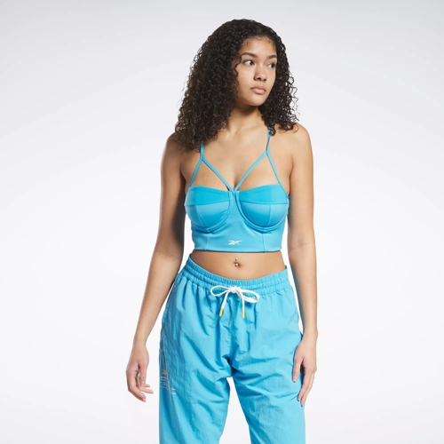 Reebok Rainbow Logo Two-Piece Crop Top and Leggings Co-Ord Set - Size –  Boomerangs