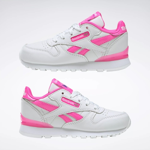 Reebok Infant Girls Classic Leather Step Hr0656 Pink - Chrysanthou