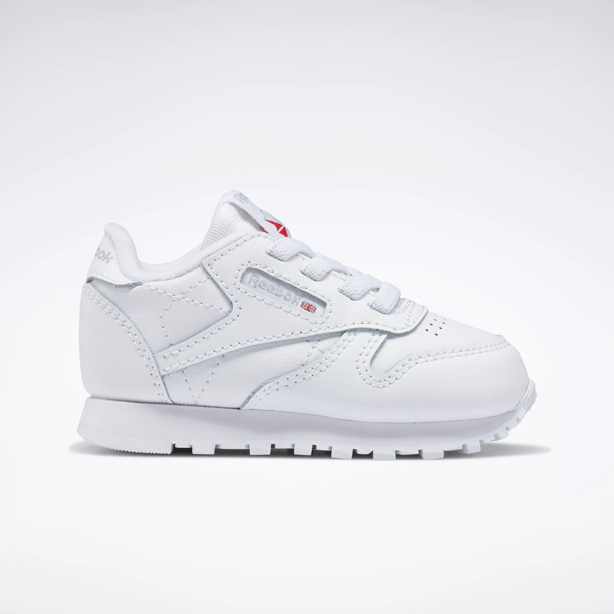 Shop Reebok Unisex Classic Leather Shoes - Toddler In White