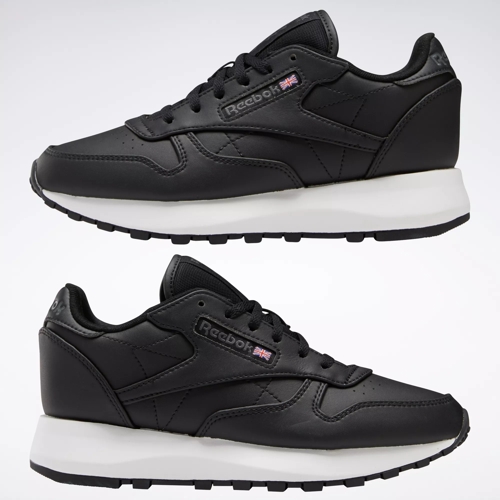 Reebok Footwear Women CLASSIC LEATHER CORE BLK/CORE BLK/PURE GREY 5 –  Reebok Canada