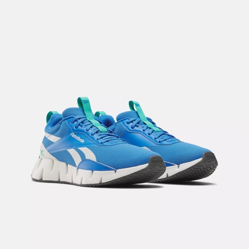 Reebok Women s Zig Dynamica Str Shoes in Blue Size 8