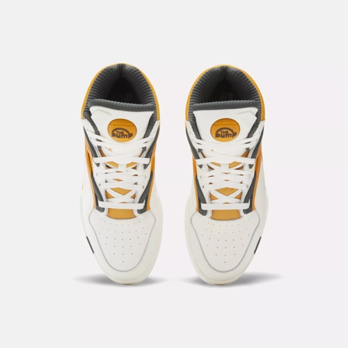 Pump Omni Zone II Shoes Chalk Radiant Ochre Pure Grey 7 Reebok