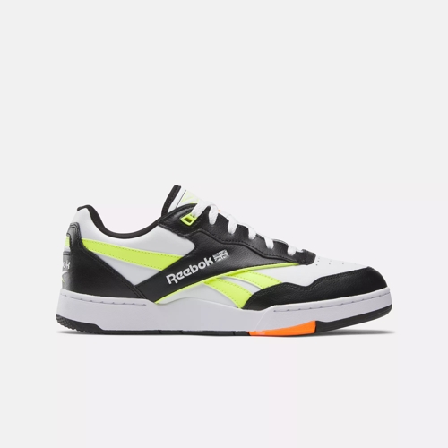 Reebok black cheap and yellow shoes