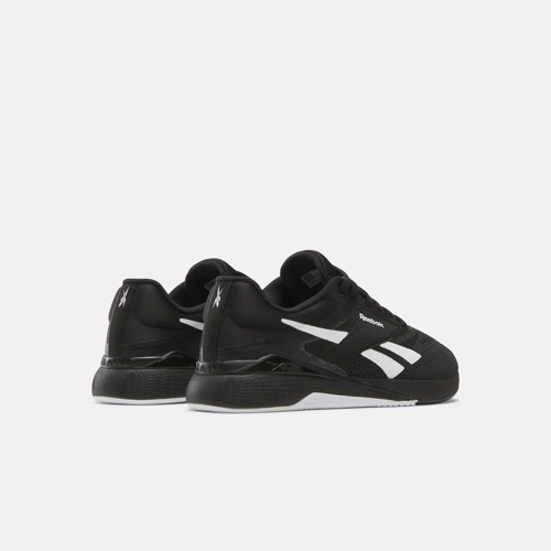 Reebok Women Black popular & White Nylon and Leather