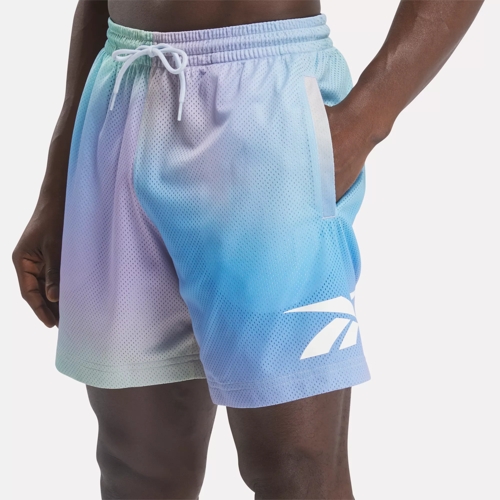 Classics Dopamine Print Shorts - Bold Cyan