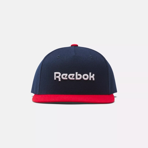 Original Flat Brim Cap Vector Navy White Reebok