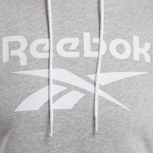 reebok hoodie silver