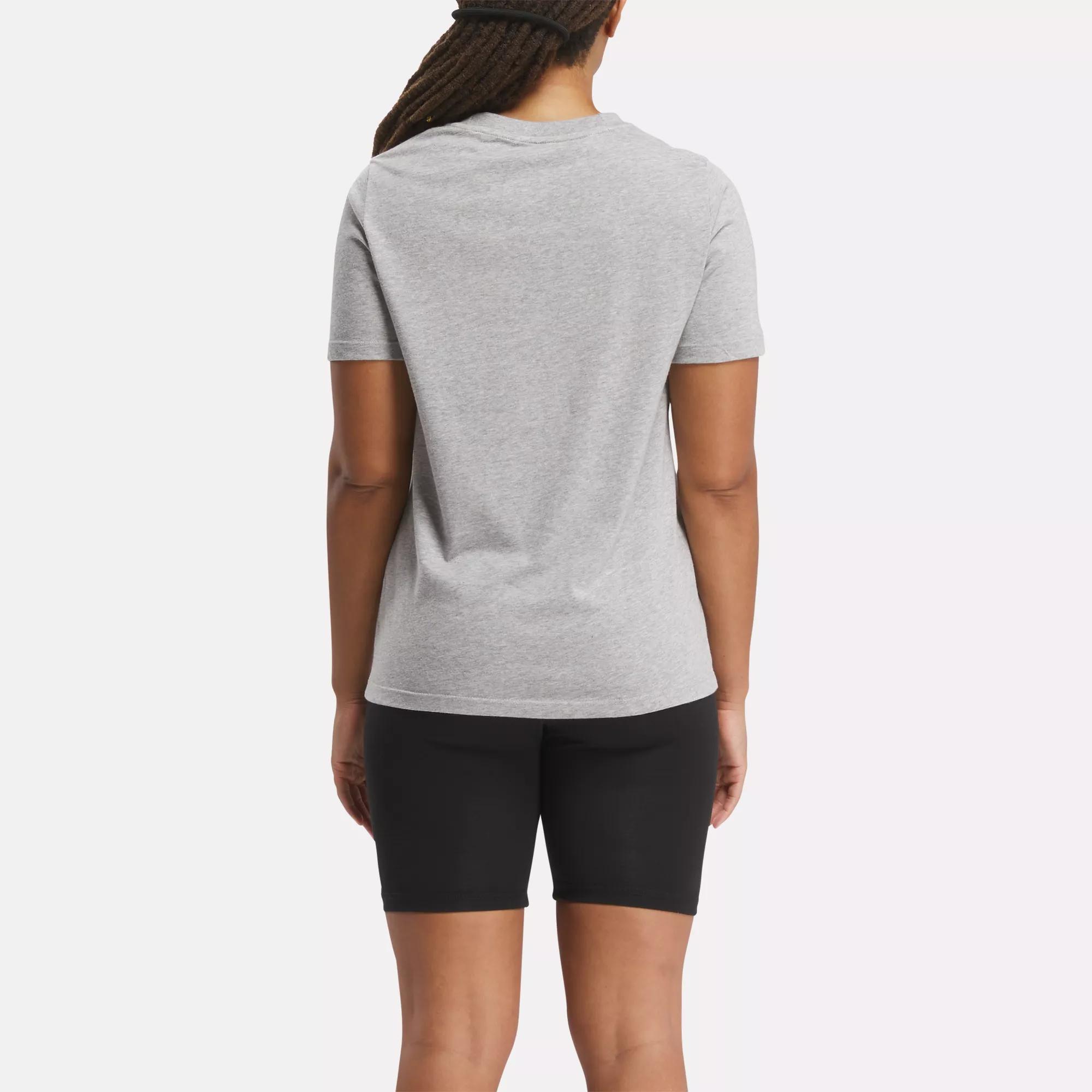 Heather | Medium Identity T-Shirt Reebok Reebok - Grey