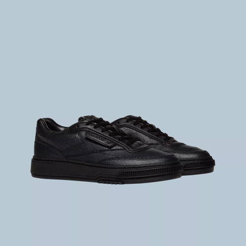 Reebok classic club black deals