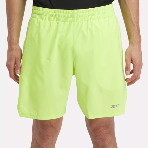 - Lime Reebok Running Laser | Shorts