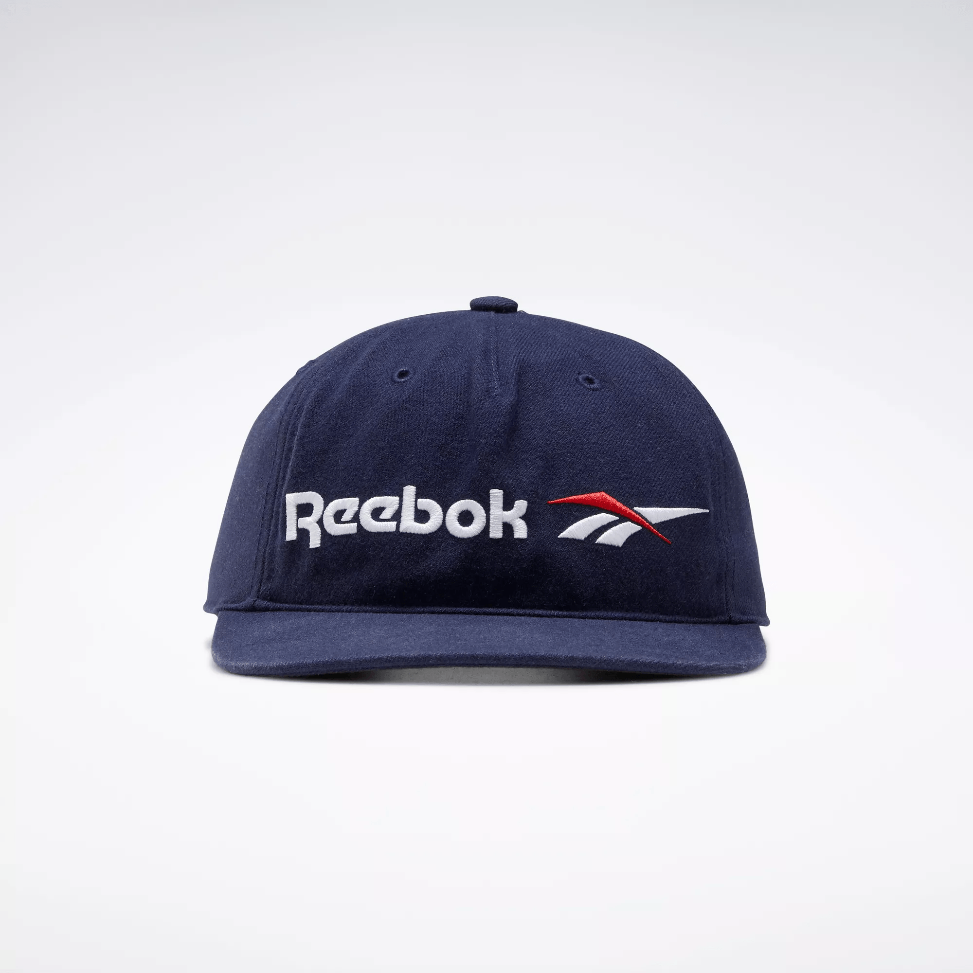 Reebok Classics Vector Flat Peak Hat In Blue