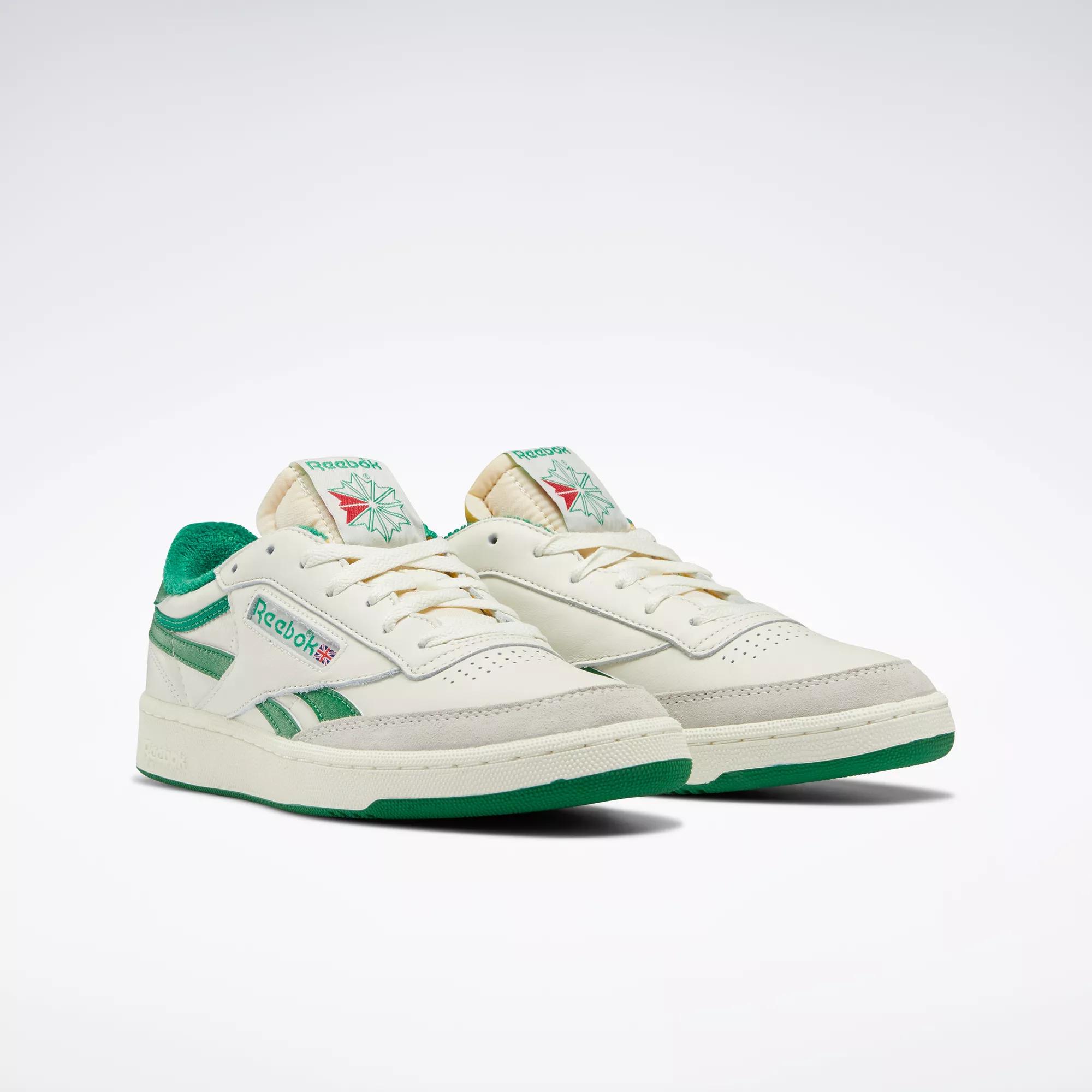 Club C Revenge Vintage Men's Shoes Chalk Paper White / Green Reebok