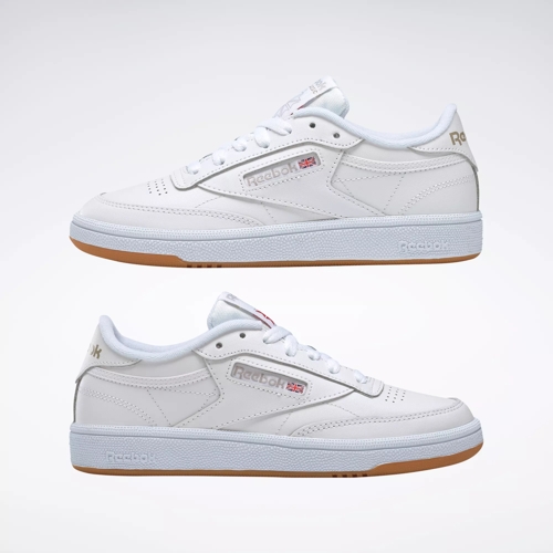 Club C 85 Shoes - White / Sheer Grey