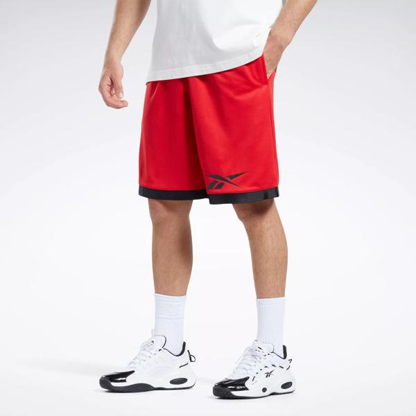 Reebok store red shorts