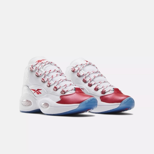 reebok question uomo rosso