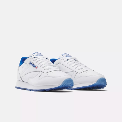 Men's shoes Reebok Classic Leather Pump Ftw White/ Vector Blue