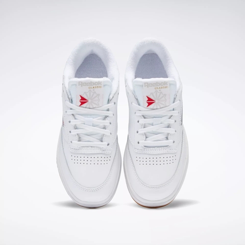 vencimiento Tarjeta postal Cambios de Club C Double Women's Shoes - White / Reebok Rubber Gum-07 / White | Reebok