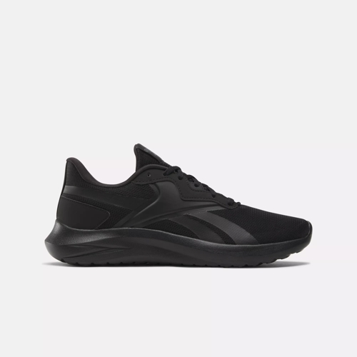 Reebok all black running shoes on sale