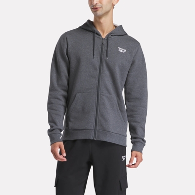 Reebok Identity Small Logo Fleece Full-Zip Hoodie