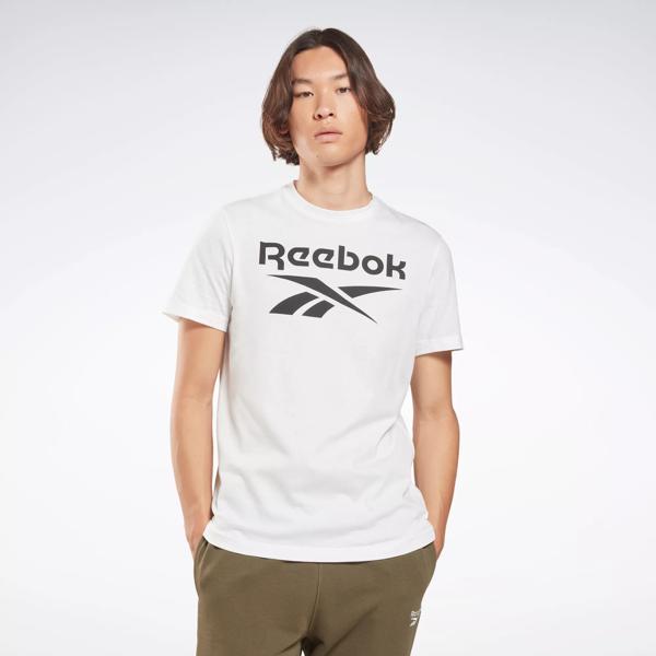 | Reebok Big Reebok White - Identity T-Shirt Logo