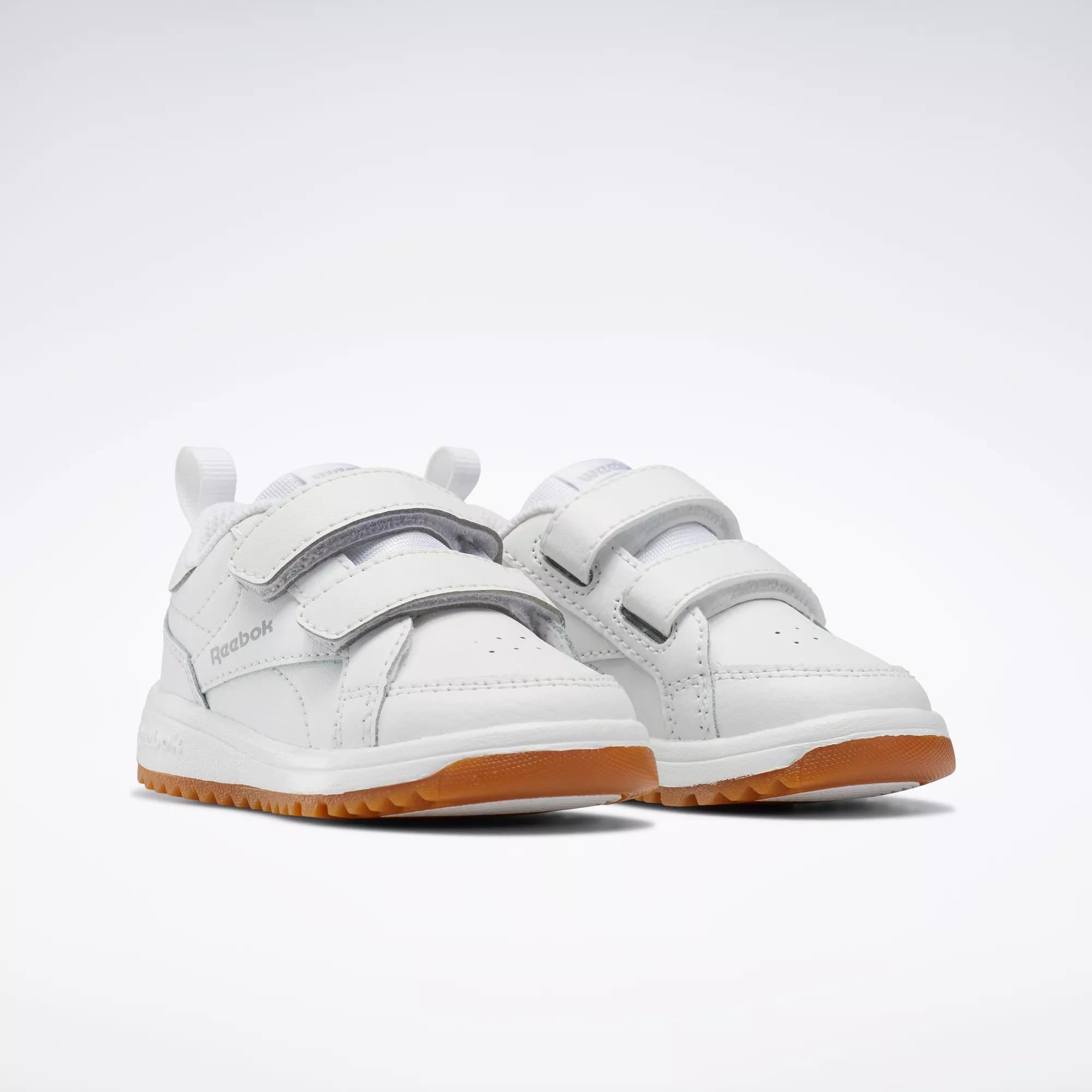 Weebox Clasp Low Shoes - Toddler - Ftwr White / Ftwr White / Pure Grey 3 | Reebok