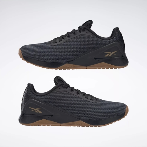 Munching Pekkadillo rammelaar Nano X1 Grit Men's Training Shoes - Core Black / Pure Grey 7 / Sepia |  Reebok