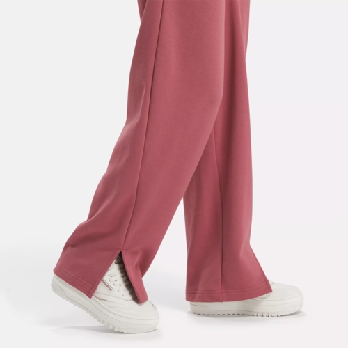 Reebok Velour Wide Leg Flare Pants