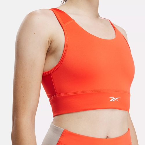 Reebok Id Train High-support Bra Xl Dynamic Red : Target