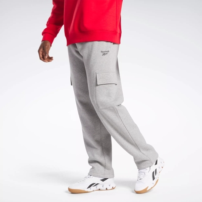 Reebok Identity Fleece Jogger - Medium Grey Heather / Medium Grey