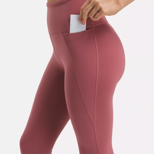 Reebok Lux Women's Plus Size High-Waisted Leggings - Free Shipping